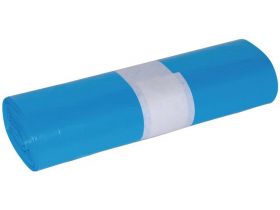 LDPE huisvuilzak blauw 80x110/45my