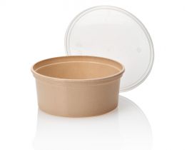 PP spg pot 115/50 350cc Beige Graniet Reusable / Herbruikbaar