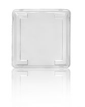 PET Vierkante deksel Tapas-tray AF GLH