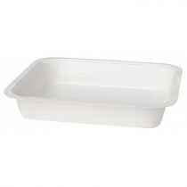 Cardboard/PET Menutray 227x177x40 WIT