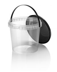 PP cups 1000ml TRP+H ZW+de TE 133 ZW