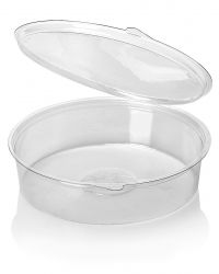 PET pot met vast deksel TRP 1400cc Olipack 