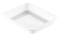 CPET tray 1V 226x176x35mm WIT