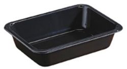 CPET tray 1V 171x127x35mm ZW