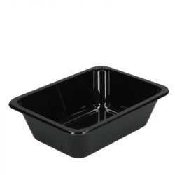CPET tray 1V 171x127x50mm ZW