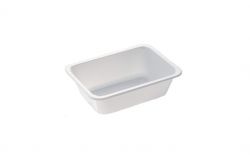 CPET tray 1V 171x127x50mm WIT