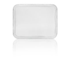 RPET deksel voor menutrays 232x183x16,3mm