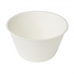 Bagasse Bowl Amazonica 470cc WIT